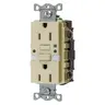 Image of GFRST15INL Heavy Duty Commercial AUTOGUARD® Self-Test GFCI Receptacle with Nightlight, 15A, Ivory