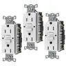 Image of GFRST15W3 Heavy Duty Commercial AUTOGUARD® Self-Test GFCI Receptacle (3 Pack), 15A, White