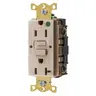 Image of GFST82AL Power Protection Products, GFCI Receptacles, Self Test, Hospital Grade, 15A 125V, 2-Pole 3-Wire Grounding, 5-15R, Almond