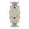 Image of GFRTR15I Power Protection Devices, Receptacle, Self Test, GFCI, TR, Commercial Grade, 15A 125V, 2-Pole 3-Wire Grounding, 5- 15R, Ivory