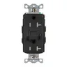 Image of GFRTR20BLK Power Protection Devices, Receptacle, Self Test, GFCI, TR, Commercial Grade, 20A 125V, 2-Pole 3-Wire Grounding, 5- 20R, Black