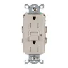 Image of GFRTW15LA Power Protection Devices, Receptacle, Self Test, GFCI, TRWR, Commercial Grade, 15A 125V, 2-Pole 3-Wire Grounding, 5-15R, Light Almond