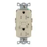 Image of GFRTW20I Power Protection Devices, Receptacle, Self Test, GFCI, TRWR, Commercial Grade, 20A 125V, 2-Pole 3-Wire Grounding, 5-20R, Ivory