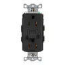 Image of GFRWR15BLK Power Protection Devices, Receptacle, Self Test, GFCI, WR, Commercial Grade, 15A 125V, 2-Pole 3-Wire Grounding, 5-15R, Black