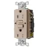 Image of GFTRST15AL Power Protection Devices, Receptacle, Self Test, GFCI, Commercial Grade, 15A 125V, 2-Pole 3-Wire Grounding, 5- 15R, Almond