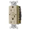 Image of GFTRST15I Replaced By GFRTR15I - Heavy Duty Commercial Tamper-Resistant AUTOGUARD® Self-Test GFCI Receptacle, 15A, Ivory