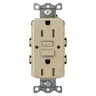 Image of GFTRST15LA Replaced By GFRTR15LA - Heavy Duty Commercial Tamper-Resistant AUTOGUARD® Self-Test GFCI Receptacle, 15A, Light Almond