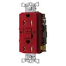 Image of GFTRST15R Replaced By GFRTR15R - Heavy Duty Commercial Tamper-Resistant AUTOGUARD® Self-Test GFCI Receptacle, 15A, Red