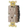 Image of GFST82ALTRNL Power Protection Products, GFCI Receptacles, Self Test, IG, Tamper and Weather Resistant, Hospital Grade, 15A 125V, 5-15R, With Night Light