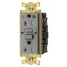 Image of GFST82GYIG Power Protection Products, GFCI Receptacles, Self Test, IG, Tamper and Weather Resistant, Hospital Grade, 15A 125V, 2-Pole 3-Wire Grounding, 5-15R