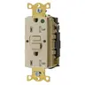 Image of GFST83ITR Power Protection Products, GFCI Receptacles, Self Test, Tamper and Weather Resistant, Hospital Grade, 20A 125V, 2-Pole 3- Wire Grounding, 5-20R, Ivory