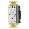 Image of GFST83WIG Power Protection Products, GFCI Receptacles, Self Test, IG, Tamper and Weather Resistant, Hospital Grade, 20A 125V, 2-Pole 3-Wire Grounding, 5-20R