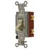 Image of HBL1221I Extra Heavy Duty Industrial Grade, Toggle Switches, General Purpose AC, Single Pole, 20A 120/277V AC, Back and Side Wired Toggle