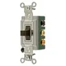 Image of HBL1388 Extra Heavy Duty Industrial Grade, Toggle Switches, General Purpose AC, Double Pole Double Throw Center Off, 30A 120/277V AC Toggle