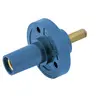 Image of HBL15FRSBL Single Pole Products, Female Receptacle, Threaded Stud Termination, 150 Amp Series, Blue