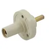 Image of HBL15FRSW Single Pole Products, Female Receptacle, Threaded Stud Termination, 150 Amp Series, White