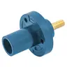 Image of HBL15MRSBL Single Pole Products, Male Inlet, Threaded Stud Termination, 150 Amp Series, Blue