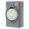 Image of HBL2430SR Dispositivos de bloqueo, Twist-Lock®, Cubierta de seguridad, Receptáculo de montaje en superficie, 20 A trifásico Delta 480 V CA, 3 polos 4 hilos