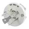 Image of BRY26W76IN Locking Devices, Elastomeric, Male Plug Interior, 20A 3-Phase 480V AC, 3-Pole 4-Wire Grounding, L16-20P, Screw Terminal