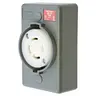 Image of HBL2730SR Dispositivos de bloqueo, Twist-Lock®, Cubierta de seguridad, Receptáculo de montaje en superficie, 30A trifásico delta 480V CA, 3 polos 4 hilos