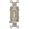 Image of HBL3032I Extra Heavy Duty Industrial Grade, Toggle Switches, General Purpose AC, Double Pole, 30A 120/277V AC, Back and Side Wired Toggle