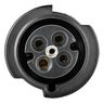 IEC,CONN,3P4W, 60A 3P 600V4X/IP69K,PILOT