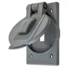 Image of HBL5201 Wall Plates and Covers, Weatherproof Cover, 1-Gang, 1) Toggle, PBT, Gray