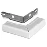 Image of HBL718WA Metal Raceway, External Elbow, HBL500/700/750 Series, White