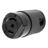 Image of HBL7484V Locking Devices, Midget Twist-Lock®, Industrial, Female Valise® Connector, 15A 125/250V AC, 3-Pole 3-Wire Non Grounding, NEMA ML-3R