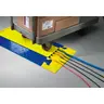 Image of HBLTT5B Kellems Wire Management, 5-Channel TrukTrak, Blue and Yellow.