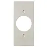 Image of KP720 Device Plates and Accessories, Face Plate, KP Series, 1-Gang, 1.60" Opening, Office White