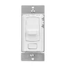 Image of LCD0108SW Lighting Controls Residential / Light Commercial Slide Dimmer Switch, 0-10V LED - Single Pole, Three Way, 10A 120VAC, 5A 277VAC, White