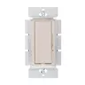 Image of LCD150DLA Lighting Controls Residential Rocker Dimmer Switch, 200W LED/CFL, 600W Incandescent 1.5A - Single Pole, Three Way, 120VAC, Light Almond