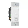 Image of LCD150SW Lighting Controls Residential Slide Dimmer Switch, 200W LED/CFL, 600W Incandescent 1.5A - Single Pole, Three Way, 120VAC, White