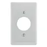 Image of NPJ7OW Wallplates, Nylon, Mid-Sized, 1-Gang, 1) 1.40" Opening, Office White