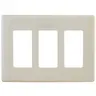 Image of NPS263LA WALLPLATE 3G DEC SNAP-ON, LT ALM