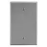 Image of P13GY Wallplate, 1-Gang, Box Mount Blank, Gray