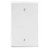 Image of PJ13W Wallplate, Mid-Size 1-Gang, Box Mount Blank, White