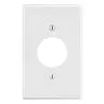 Image of P7W Wallplate, 1-Gang, 1.40" Opening, White