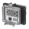 Image of PR4X205E Signal and Control Products, Industrial Ethernet, NEMA 4X Enclosure, Cat5e, 15A 125V, GFCI Receptacle