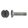 Image of RA12BKPK100 Wallplates, Replacement Screws, 1/2" Length, Black, 100 Pack