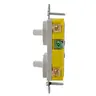 Image of RC101W Switches and Lighting Controls, Combination Devices, Residential Grade, 2) Single Pole Toggles, 15A 120V AC, Self Grounding, Side Wired, White