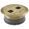 Image of RF406BP Floor Boxes, Residential Series, Brass Finish Flange and Door