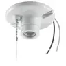 Image of RL8816 Lamp Holders and Sockets, Medium Base, Pull Chain, 600W 250V, 6" Wire Leads, Plastic