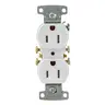 Image of RR15SWTR TradeSelect, Straight Blade Devices, Residential Grade, Receptacles, Tamper Resistant Duplex, 15A 125V, 2- Pole 3-Wire Grounding, 5-15R