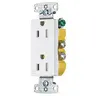 Image of RRD15SWTR TradeSelect, Straight Blade Devices, Residential Grade, Receptacles, Tamper Resistant Decorator Duplex, Self Grounding, 15A 125V, 5-15R, White