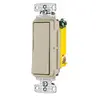 Image of RSD115AL Decorator Switch, Residential Grade, Rocker Switch, General Purpose AC, Single Pole, 15A 120/277V AC