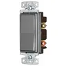 Image of RSD215GY TradeSelect, Switches and Lighting Control, Rocker, Double Pole, 15A 120/277V AC, Gray