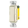 Image of RSD315LA TradeSelect, Decorator Switch, Residential Grade, Rocker Switch, General Purpose AC, Three Way, 15A 120/277V AC, Push Back and Side Wired, Light