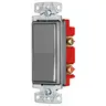 Image of RSD415GY TradeSelect, Decorator Switch, Residential Grade, Rocker Switch, General Purpose AC, Four Way, 15A 120/277V AC, Push Back